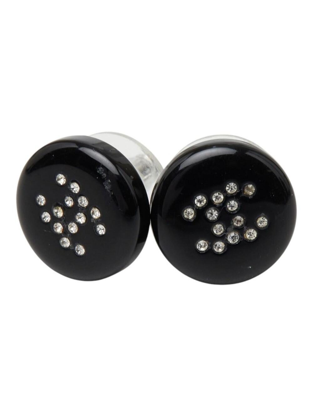 Chanel Cc Logo Round Stud Earrings #299621C48B